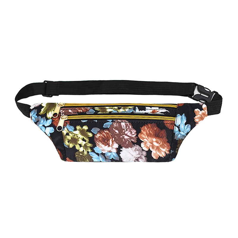 sac de taille floral